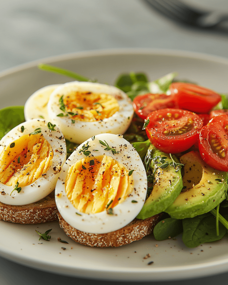 A container of Costco hard boiled eggs, ready for meal prep and snacking